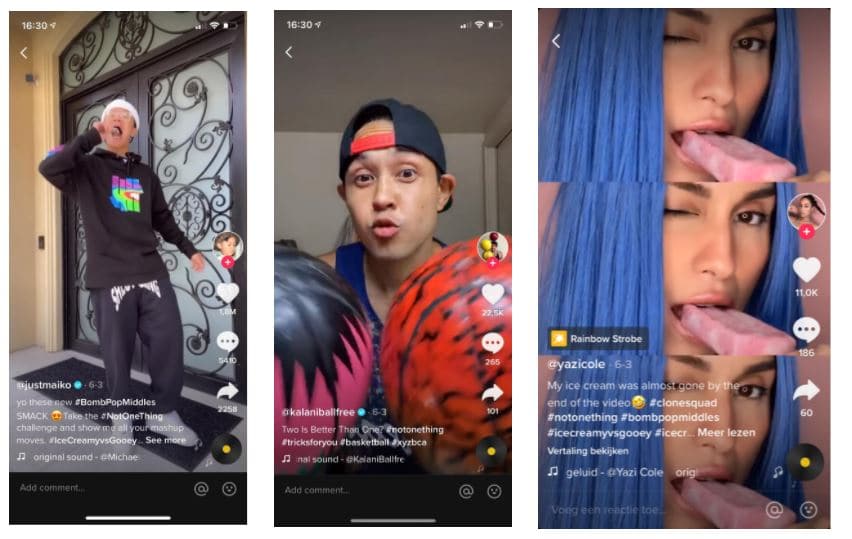 BomPop campgane op TikTok