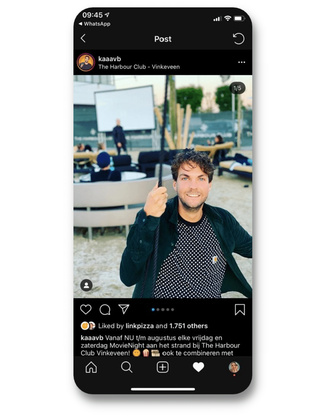 Instagram influencers the Harbourclub
