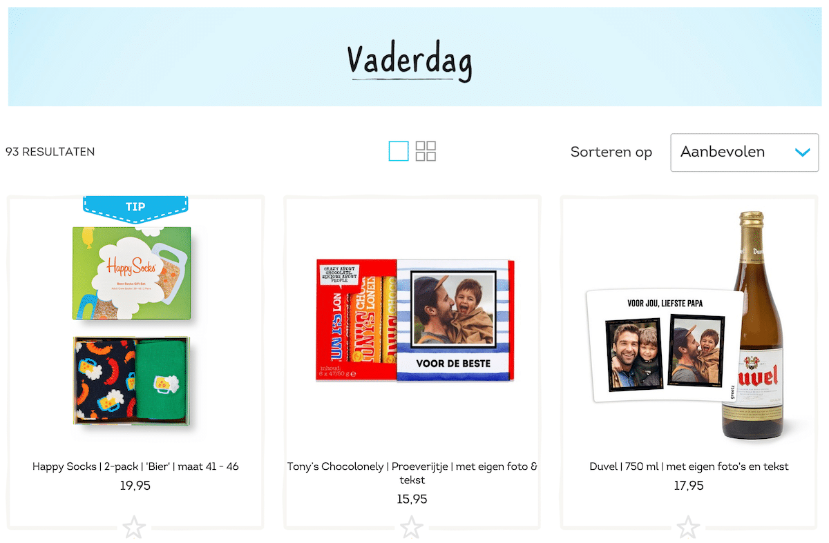 Vaderdagcadeau Greetz